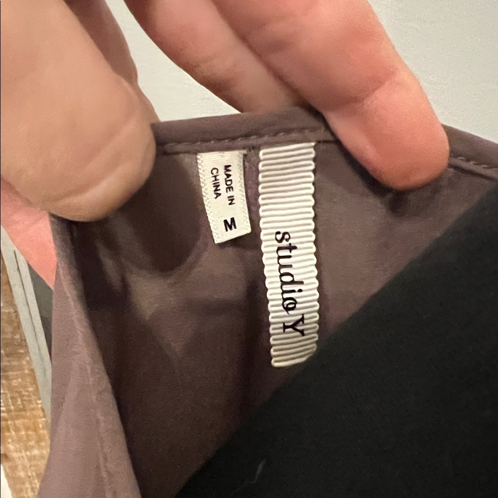 Studio Y Mauve Embellished Tank Top - Picture 2 of 4